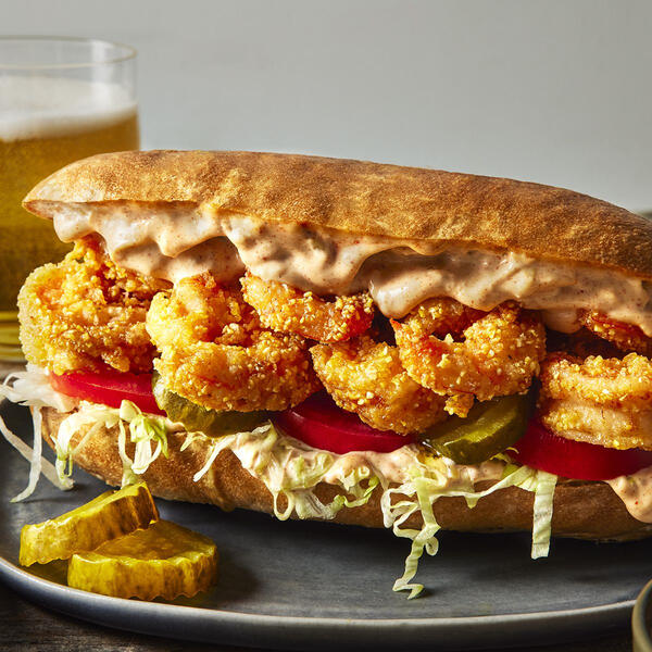 Shrimp po-boy